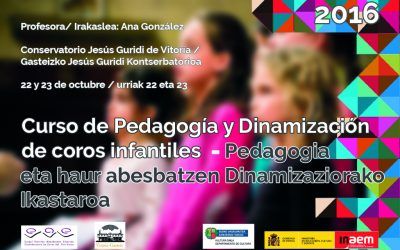 Curso de Pedagogía Y Dinamización de Coros Infantiles 2016